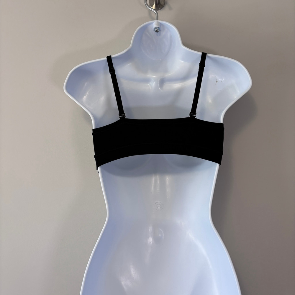 GAP GapBody Women's Large Black Breathe Full Coverage Bralette / Sports Bra NWT - Picture 4 of 7